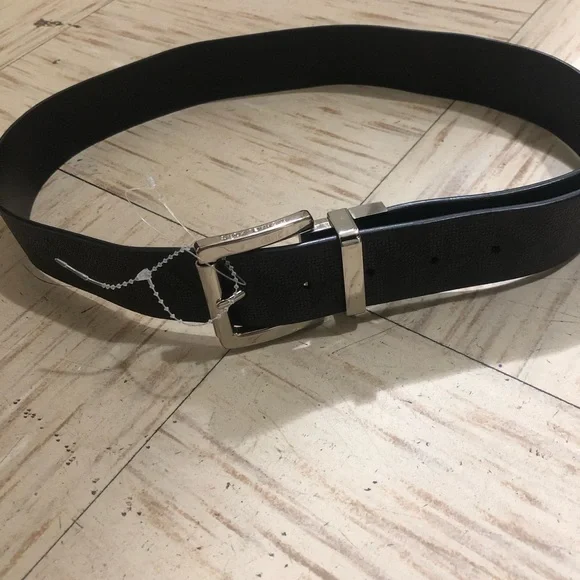 Michael Kors BLACK Logo  Belt, US Medium - Picture 6 of 7